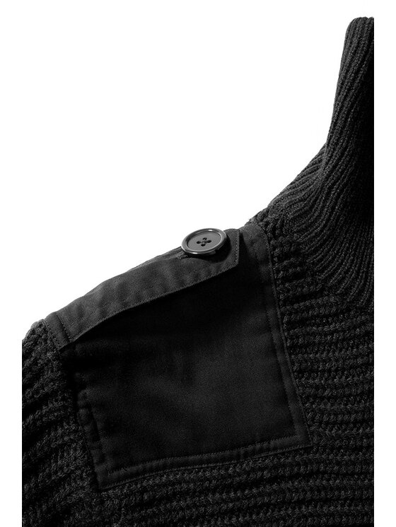 Brandit Brandit Sweter 5027.2 Czarny Regular Fit