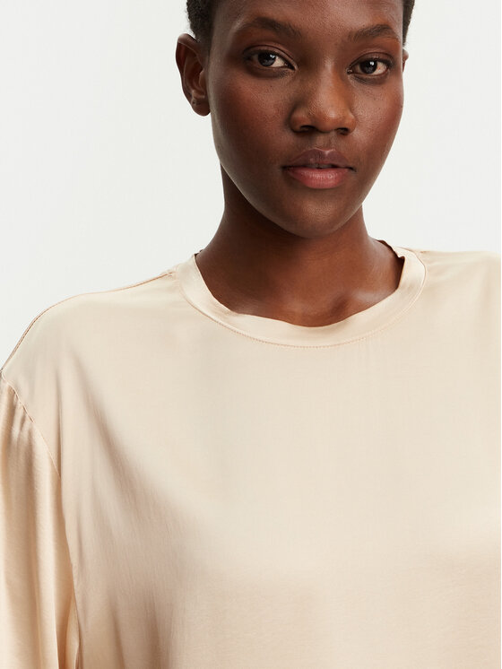 ViCOLO ViCOLO Блузка TD0013 Бежевий Relaxed Fit