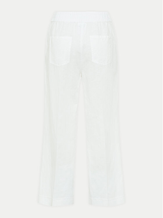 Olsen Olsen Culotte nadrág 14002175 Fehér Relaxed Fit