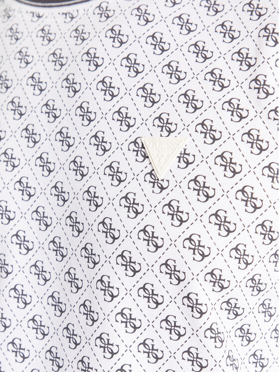 Guess Guess T-Shirt Marshall Z2YI05 J1314 Λευκό Regular Fit