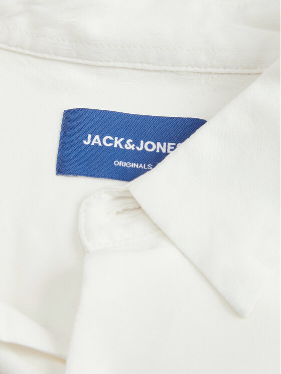Jack&Jones Jack&Jones Cămașă Joshua 12271078 Alb Relaxed Fit