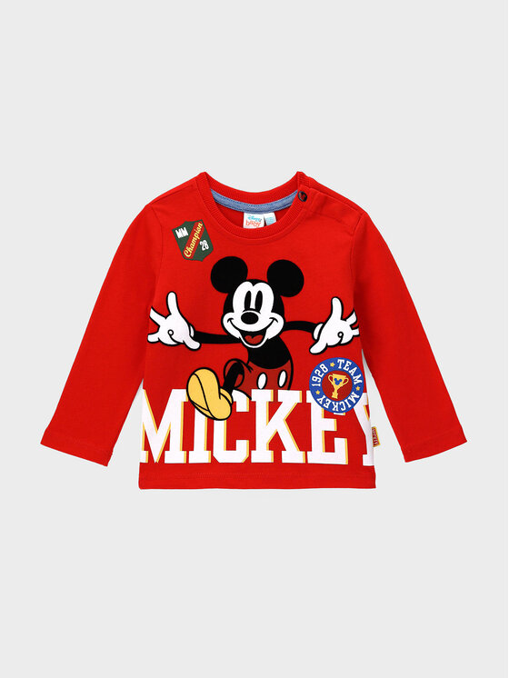 Original Marines Original Marines Palaidinė MICKEY MOUSE DCAV0617NM Raudona Regular Fit