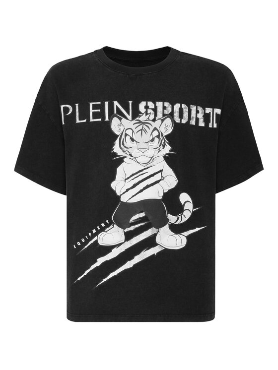 Plein Sport Plein Sport T-shirt 28497 Nero Regular Fit