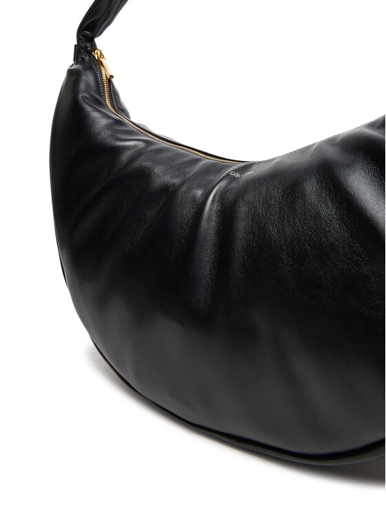 Calvin Klein Calvin Klein Borsetta Pinched Soft Crescent Lg LV04F3009G Nero