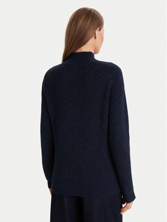 Morgan Morgan Rollkragenpullover 232-MSTORI Dunkelblau Regular Fit