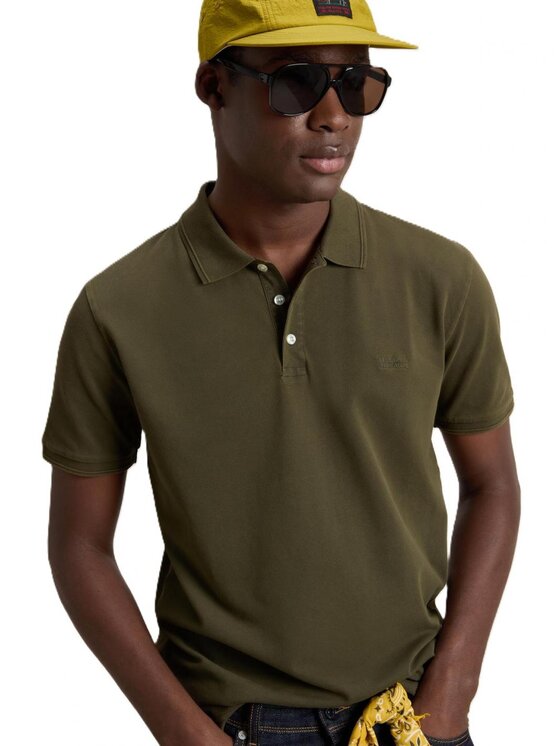 Woolrich Woolrich T-Shirt cfwopo0065mrut1483-6006 Πράσινο Regular Fit