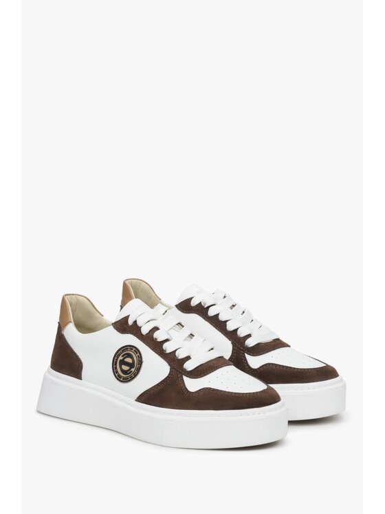 Estro Estro Sneakersy ER00113061 Brązowy