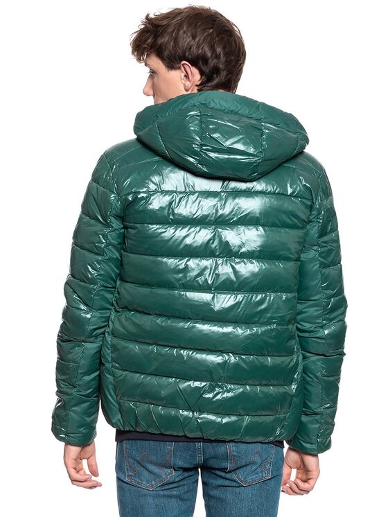 Wrangler Wrangler Giubbotto invernale PUFFER JACKET Verde Regular Fit