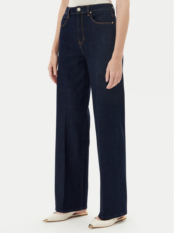 Guess Jeans W5YA1A D5PW1 Blu scuro Wide Leg, taglia : 24_32