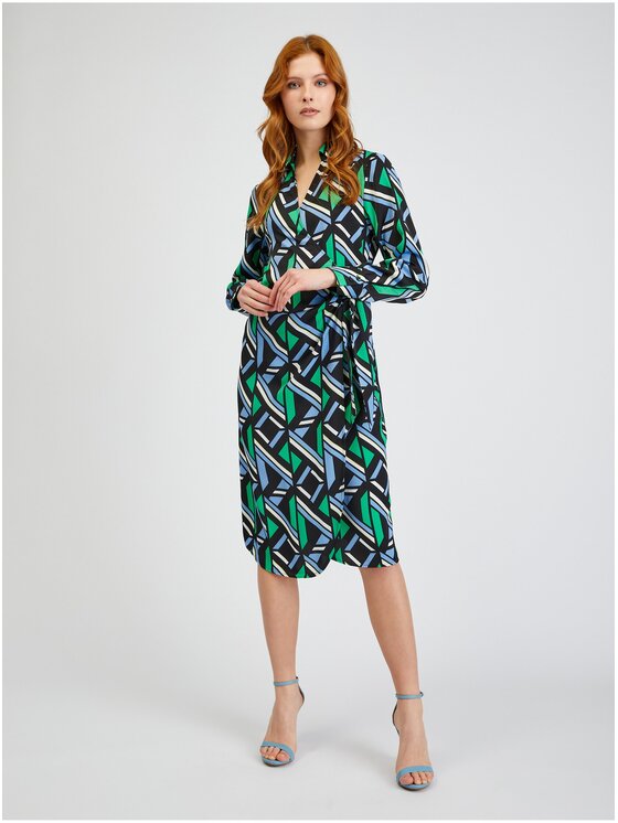 Orsay Orsay Sukienka 422184660000__40 Czarny Regular Fit
