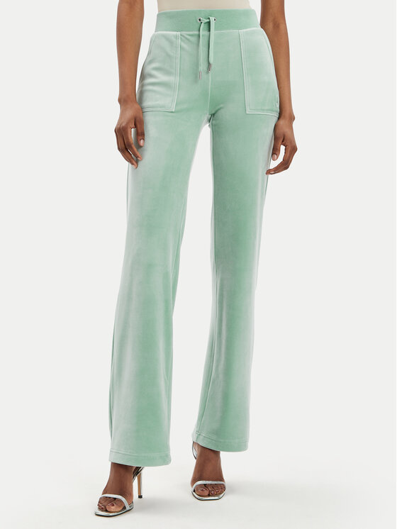 Juicy Couture Juicy Couture Pantaloni trening Del Ray JCAP180 Albastru Regular Fit