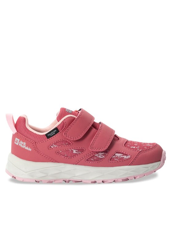 Jack Wolfskin Trekingová obuv Woodland 2 Texapore Low Vc 4059822 Ružová