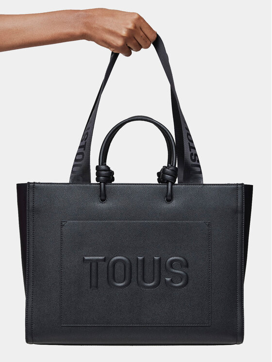 TOUS TOUS Geantă Shopper Xl. Amaya T La Rue New 2002025851 Negru