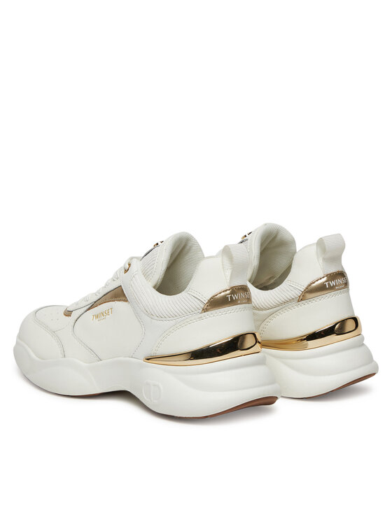 TWINSET TWINSET Laisvalaikio batai 251TCP054 Balta