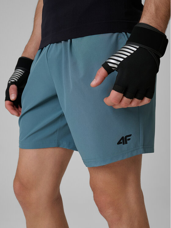 4F 4F Szorty sportowe NO LIMITS Turkusowy Regular Fit