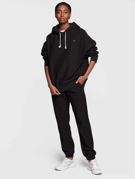 Champion Felpa 115718 Nero Oversize Modivo
