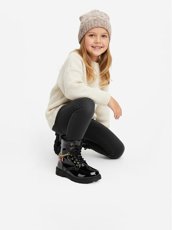 DeeZee DeeZee Schnürschuhe CEO-CM231212-3 Schwarz