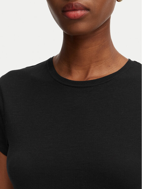 Tommy Hilfiger Tommy Hilfiger T-Shirt WW0WW48702 Schwarz Slim Fit