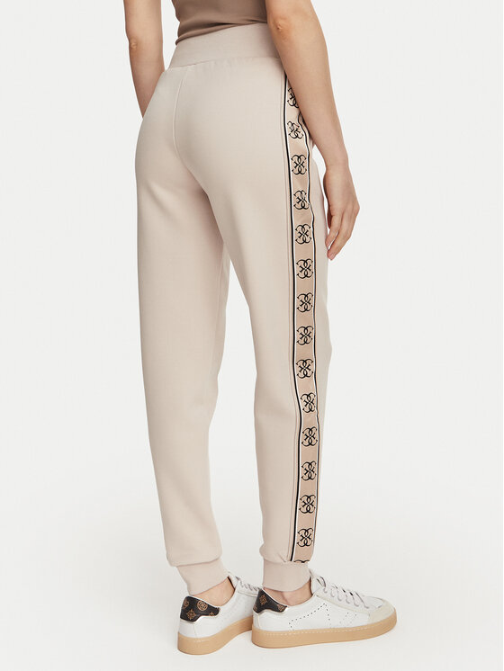 Guess Guess Spodnji del trenirke V2YB15 KB3P2 Bež Regular Fit