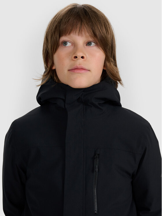 4F 4F Kurtka przejściowa OUTERWEAR Czarny Regular Fit