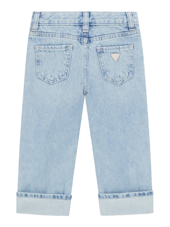 Guess Guess Jeansy K6GA02 D45E0 Niebieski Relaxed Fit