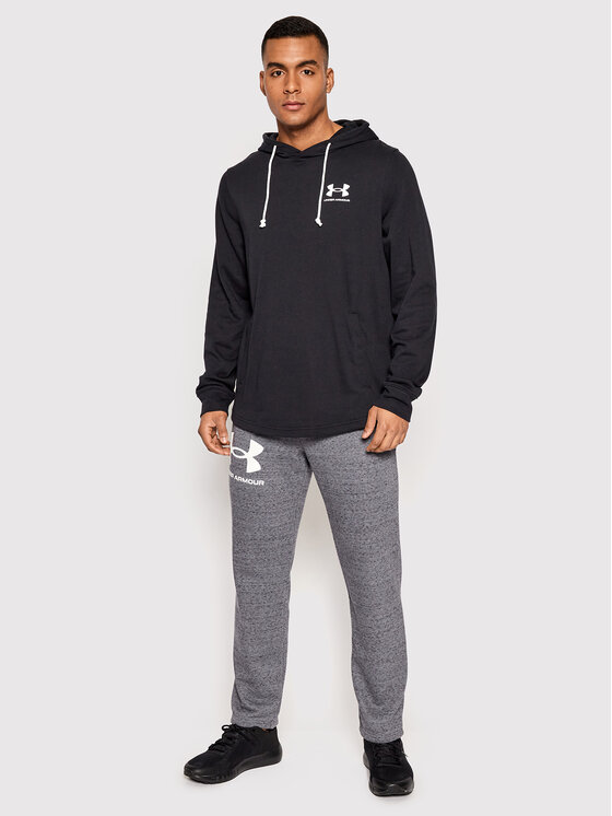 Under Armour Under Armour Mikina Ua Rival Terry 1370401 Čierna Loose Fit