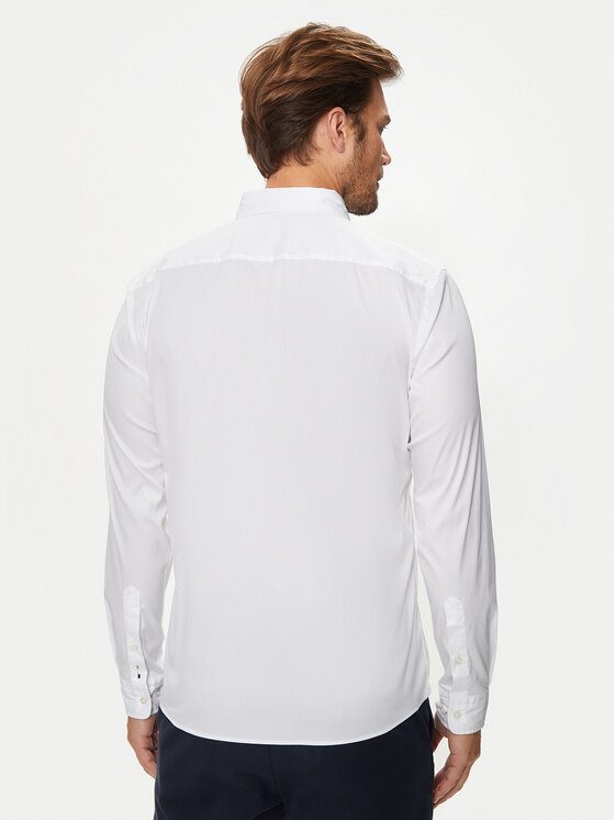 BOSS Boss Camicia Roan 50520291 Bianco Slim Fit