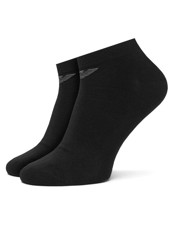 Emporio Armani Emporio Armani Īsās zeķes EM000550 AF14446 MC061 Melns
