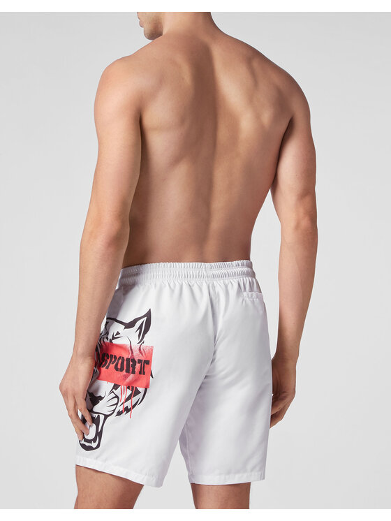 Plein Sport Plein Sport Boxerky 1037 Bílá