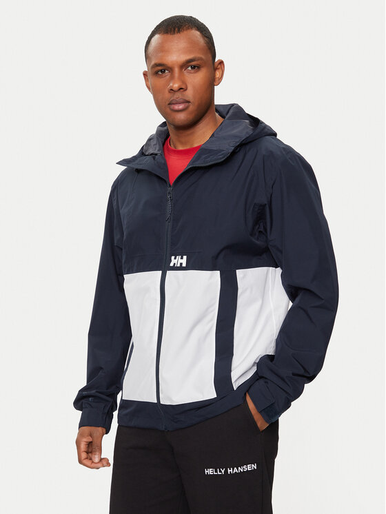 Helly Hansen Helly Hansen Esőkabát Rig Rain Jacket 54096 Sötétkék Regular Fit