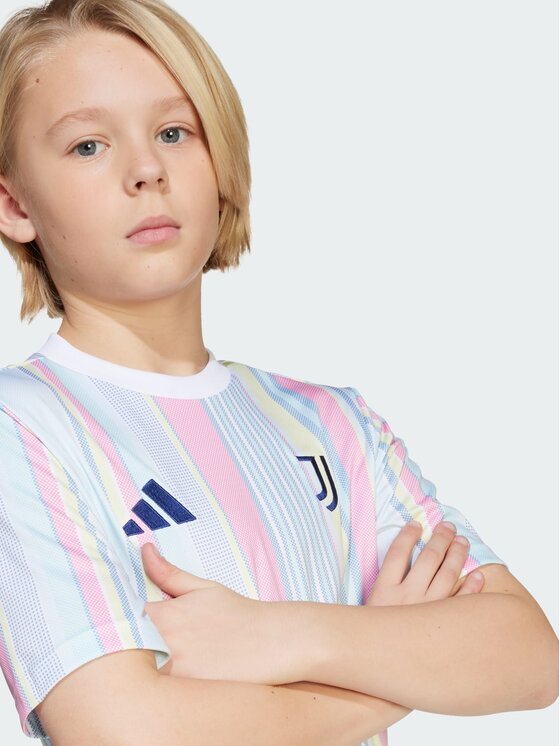 adidas adidas Koszulka techniczna Juventus 25/26 Pre-Match Jersey Biały Regular Fit