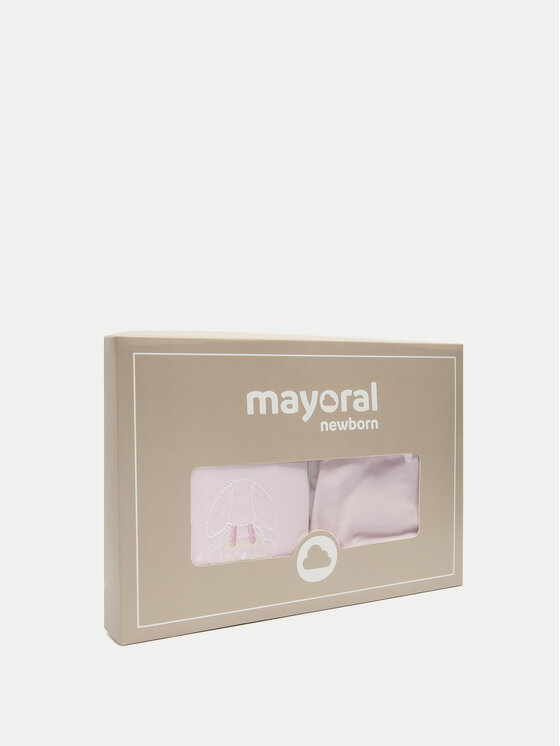 Mayoral Mayoral Komplet body i śpiochy 1723 Różowy
