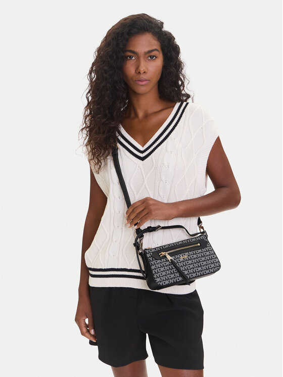 DKNY DKNY Käekott Bryant Ave Tz Demi C R42HYE18 Must