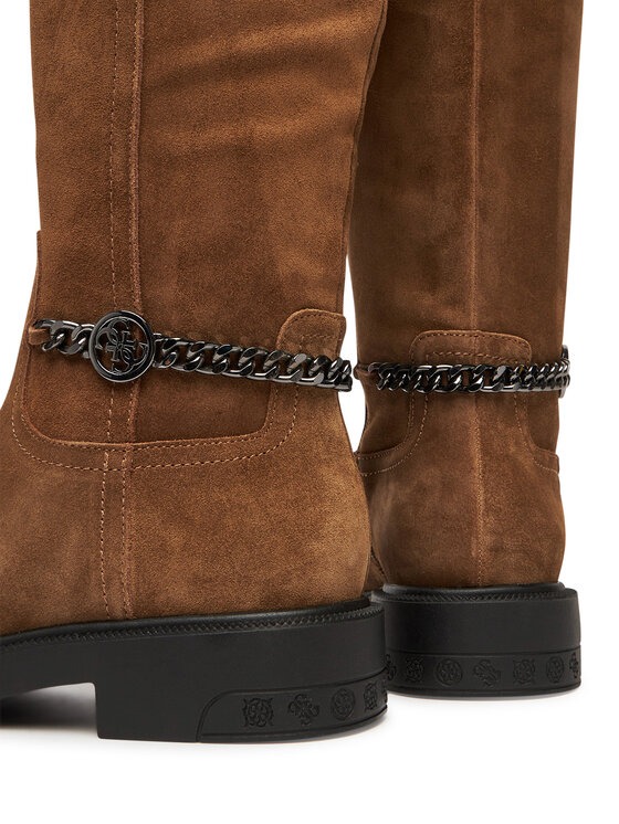 Guess Guess Чоботи FLFYN2 LEA11 Коричневий