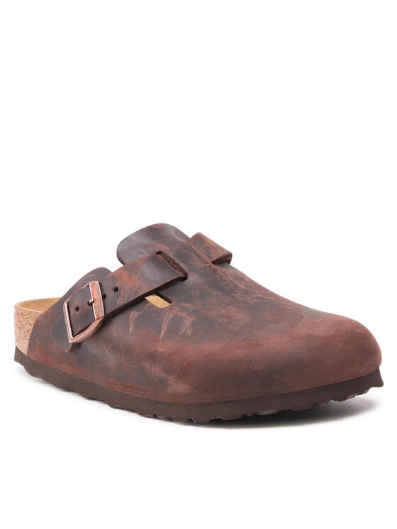 Birkenstock Birkenstock Pantoletten Boston Bs 860133 Braun