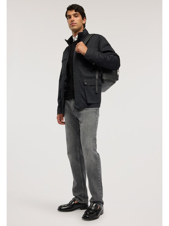 Trussardi Trussardi Płaszcz zimowy 8009M000035N033 Czarny Regular Fit