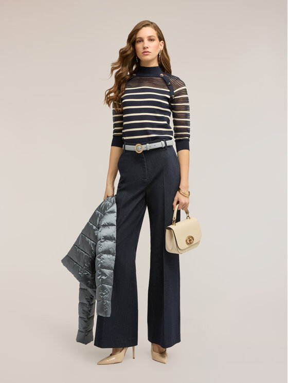 Motivi Motivi Maglione M127W003817N0S1 Blu Regular Fit