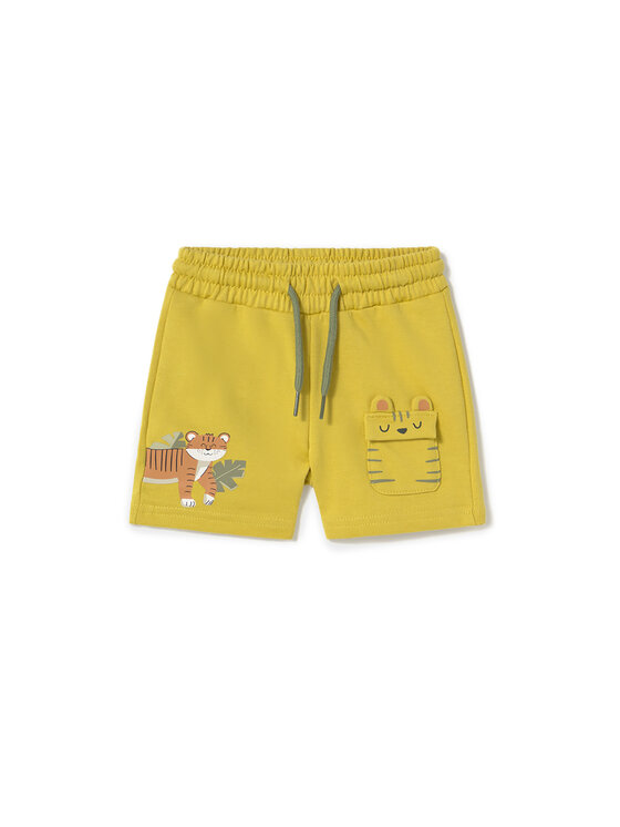 Mayoral Mayoral Spordišortsid 1242 Kollane Regular Fit