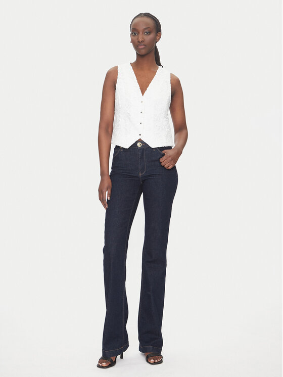 Morgan Morgan Gilet 242-ONFLEU Bianco Regular Fit