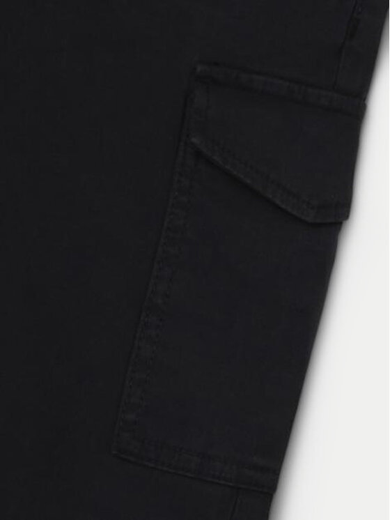 NAME IT NAME IT Hlače 13220718 Crna Wide Leg