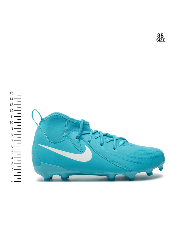Nike Nike Tenisice za nogomet Jr Phantom Luna II Acad F/MG FJ2603 400 Plava