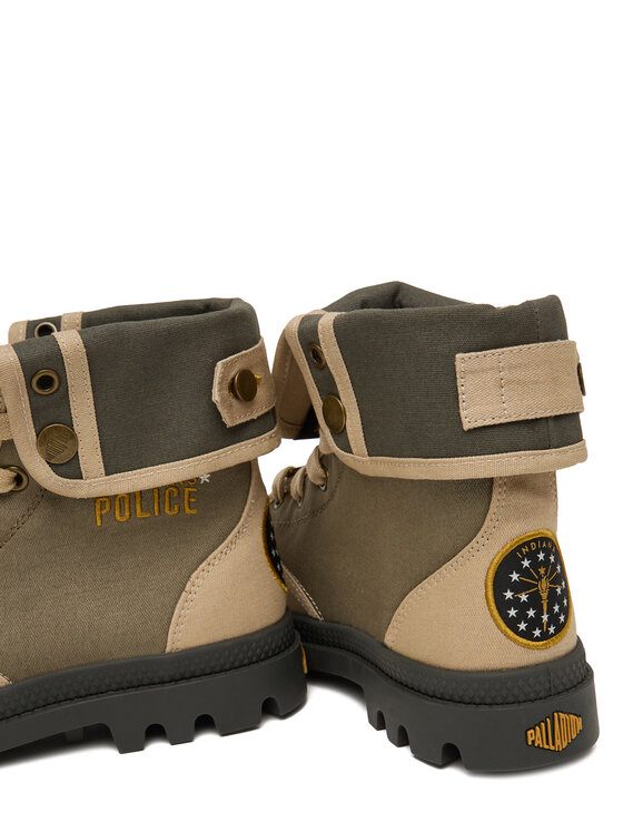 Palladium Palladium Planinarske cipele Baggy Hawkins Police 94623-308-M Zelena