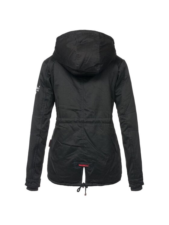 Marikoo Marikoo Kurtka zimowa Manolya Czarny Casual Fit