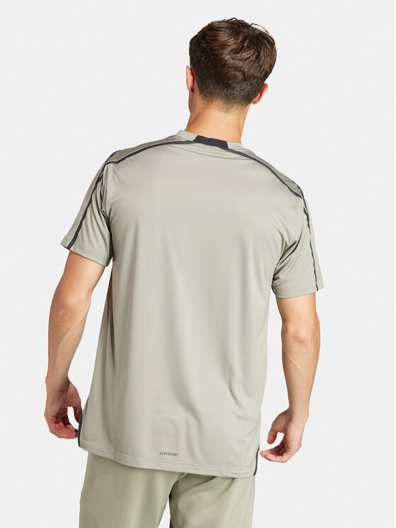 adidas adidas Koszulka techniczna Designed for Training Adistrong IS3838 Zielony Slim Fit