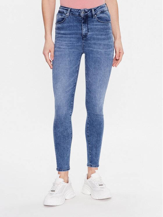 Mustang Mustang Farmer Georgia 1013578 Kék Super Skinny Fit
