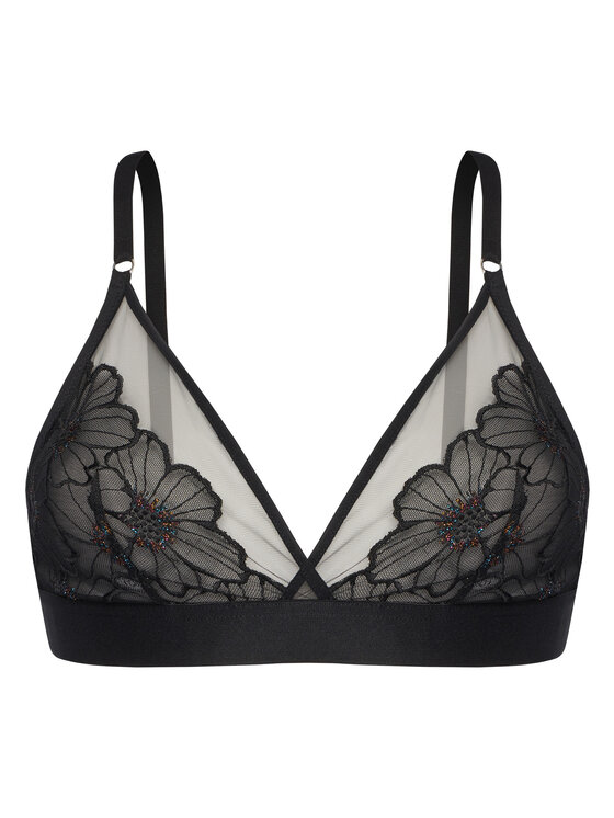 Chantelle Chantelle Bralette melltartó Lush C22OPF Fekete