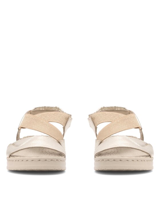 Go Soft Go Soft Sandalen ARC-027-02 Goldfarben