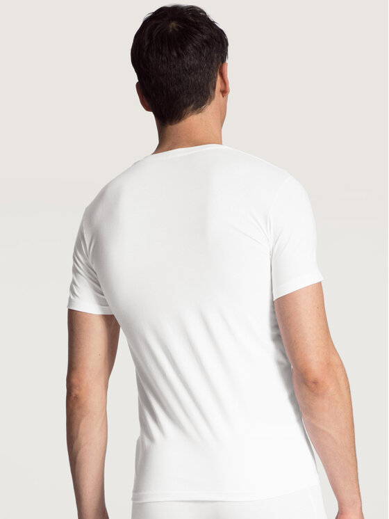 Calida Calida T-Shirt 14317 Biały Regular Fit