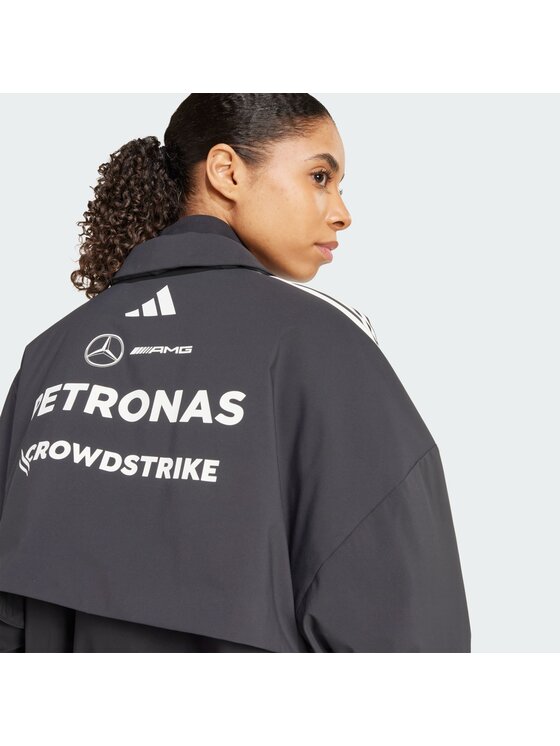 adidas adidas Kurtka anorak 142015 Czarny Loose Fit