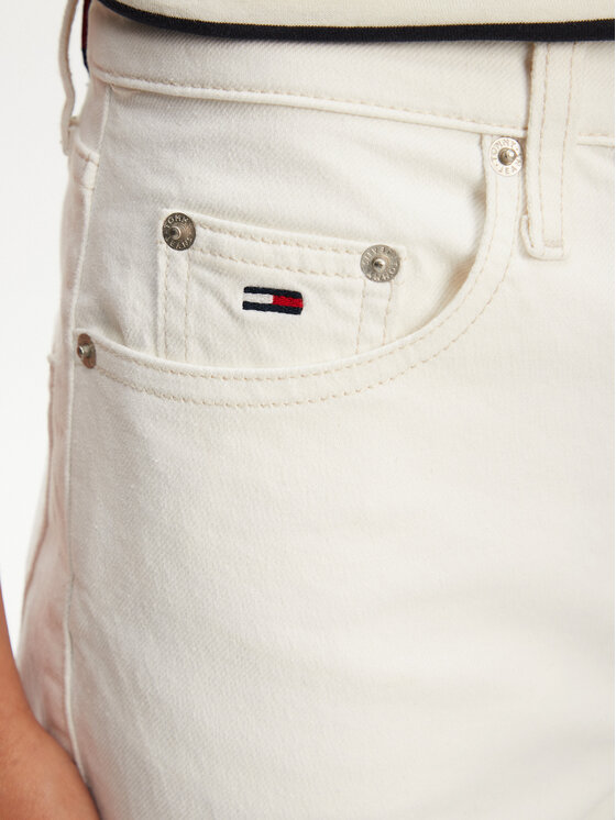Tommy Jeans Tommy Jeans Džínsy Layla DW0DW20481 Biela Straight Fit